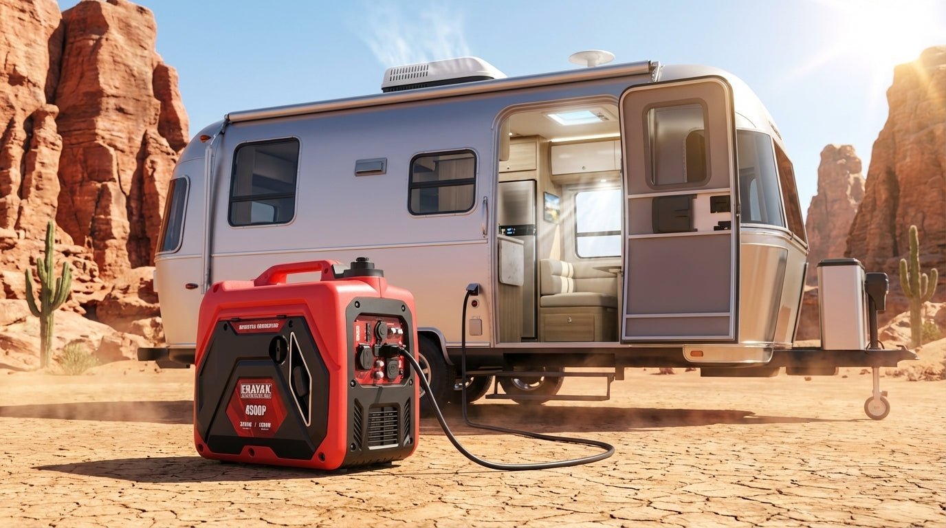 Best RV Generator for Running an AC: 13,500 & 15,000 BTU Guide - Erayak Power