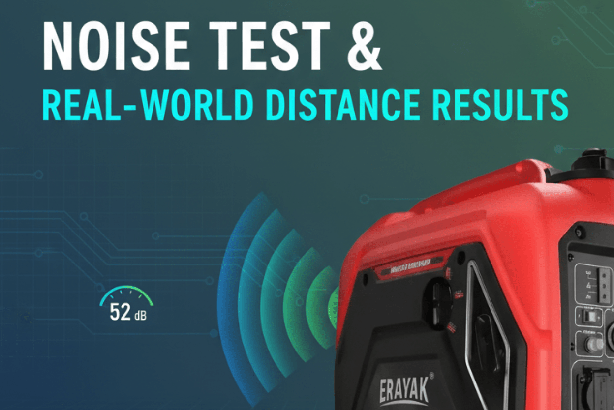 Erayak 2400P Noise Test and Real-World Distance Results - Erayak Power