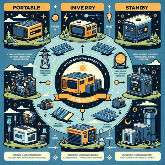 Exploring the Diversity: Different Types of Generators for Every Need - Erayak