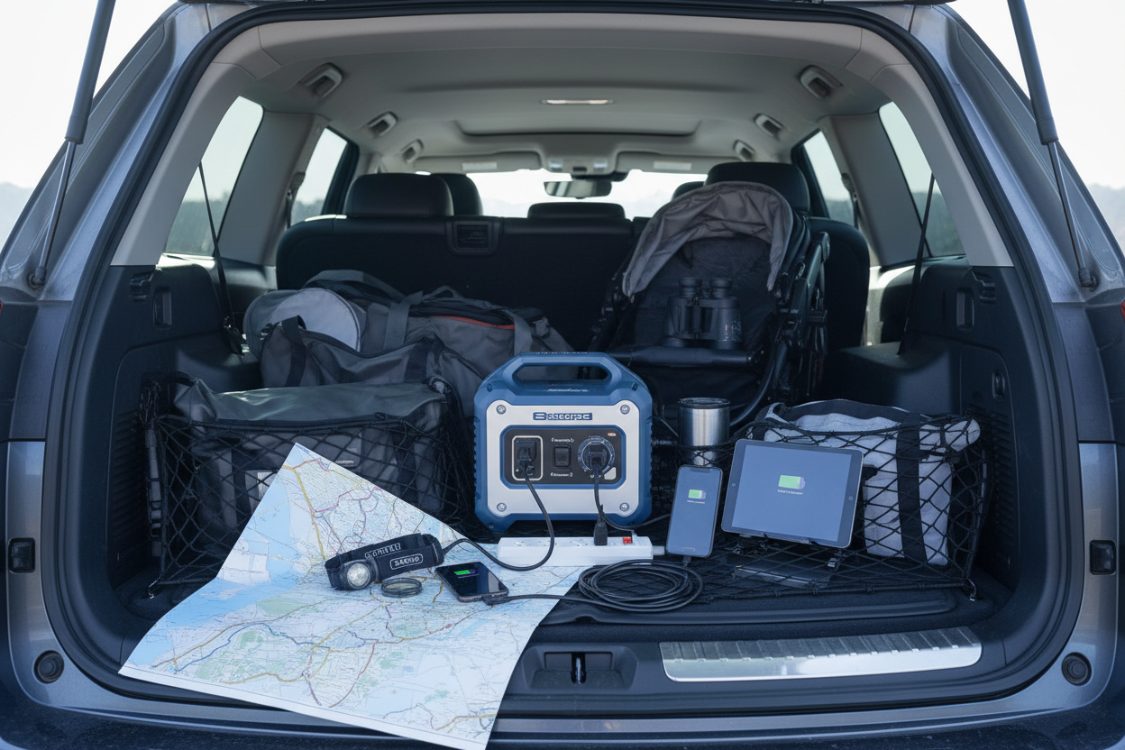 Road Trip Power Essentials Checklist