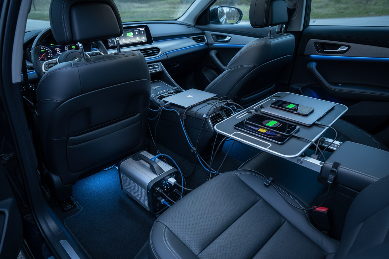 Charging Multiple Devices in a Car: Lifestyle Uses