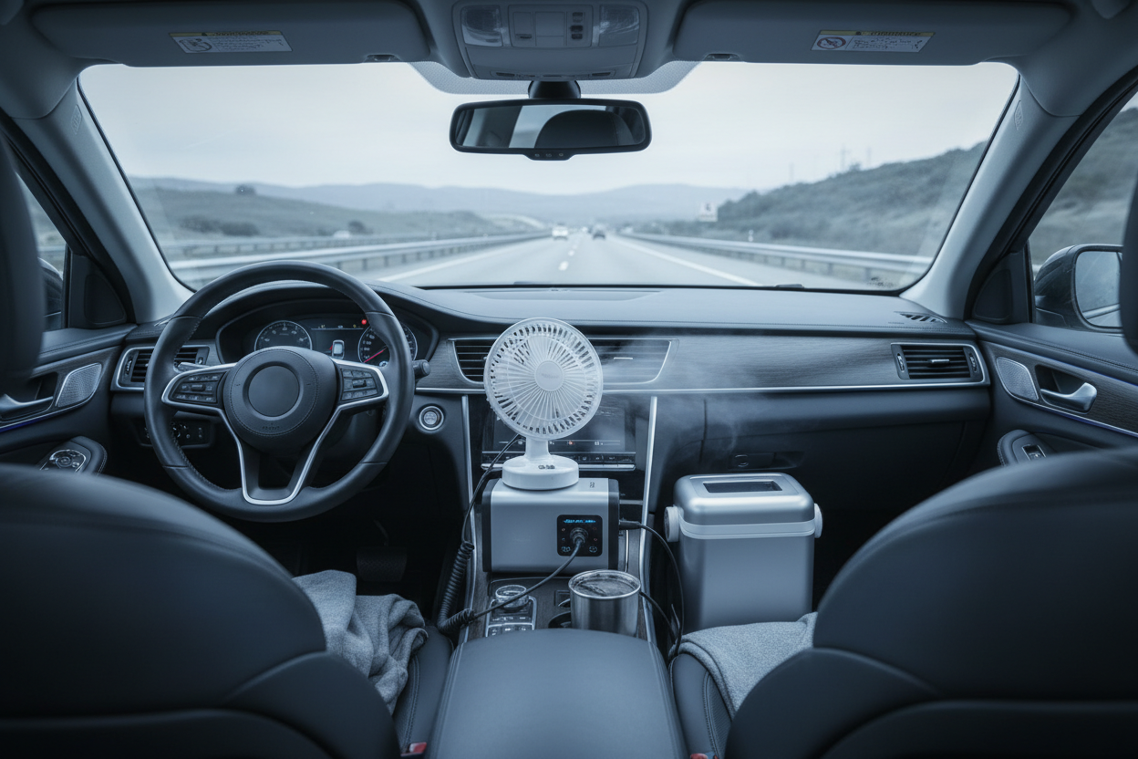 How to Power Small Appliances During Road Trips