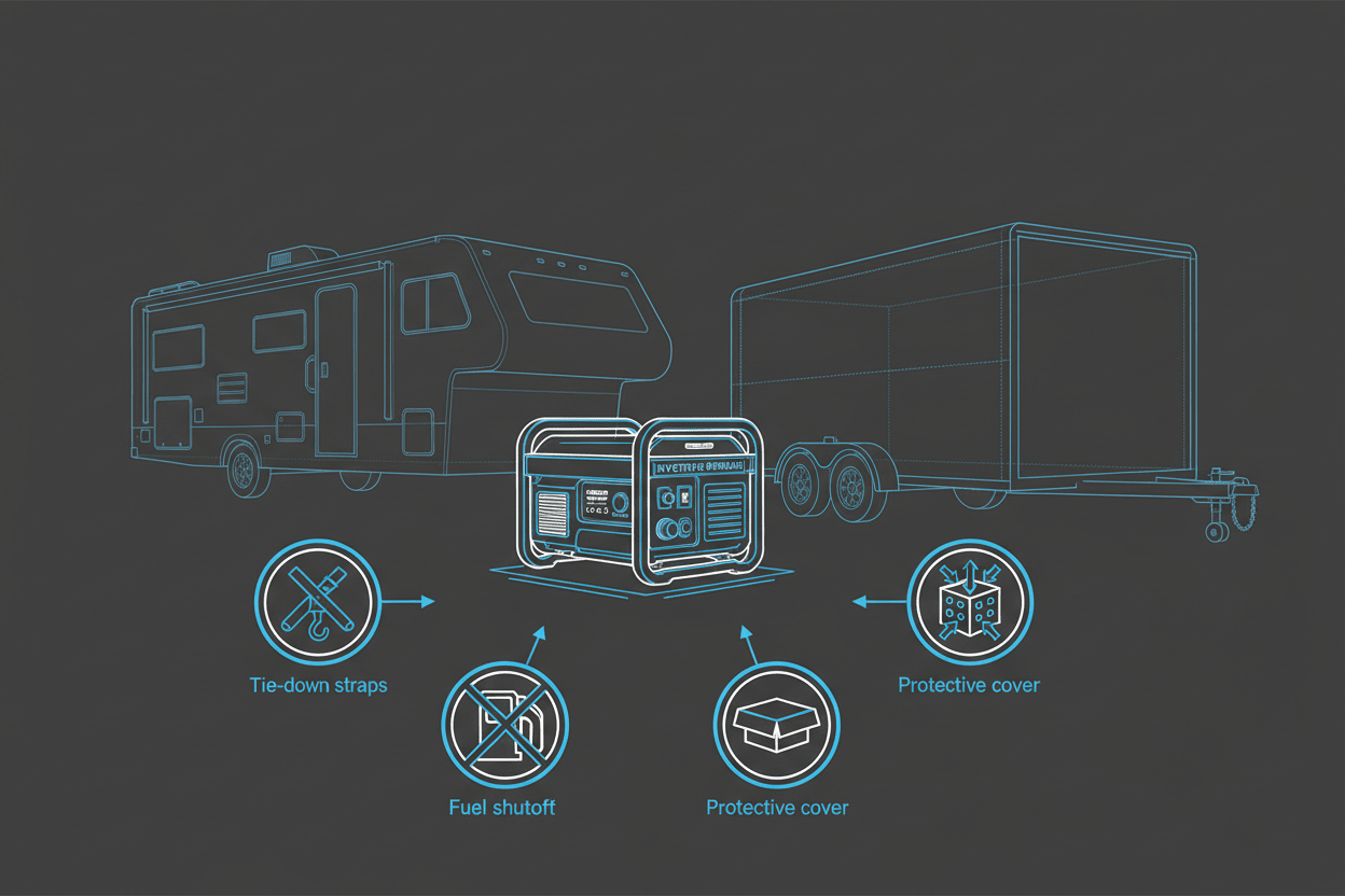 RV Generator Storage and Transport: How to Protect Your Equipment - Erayak Power