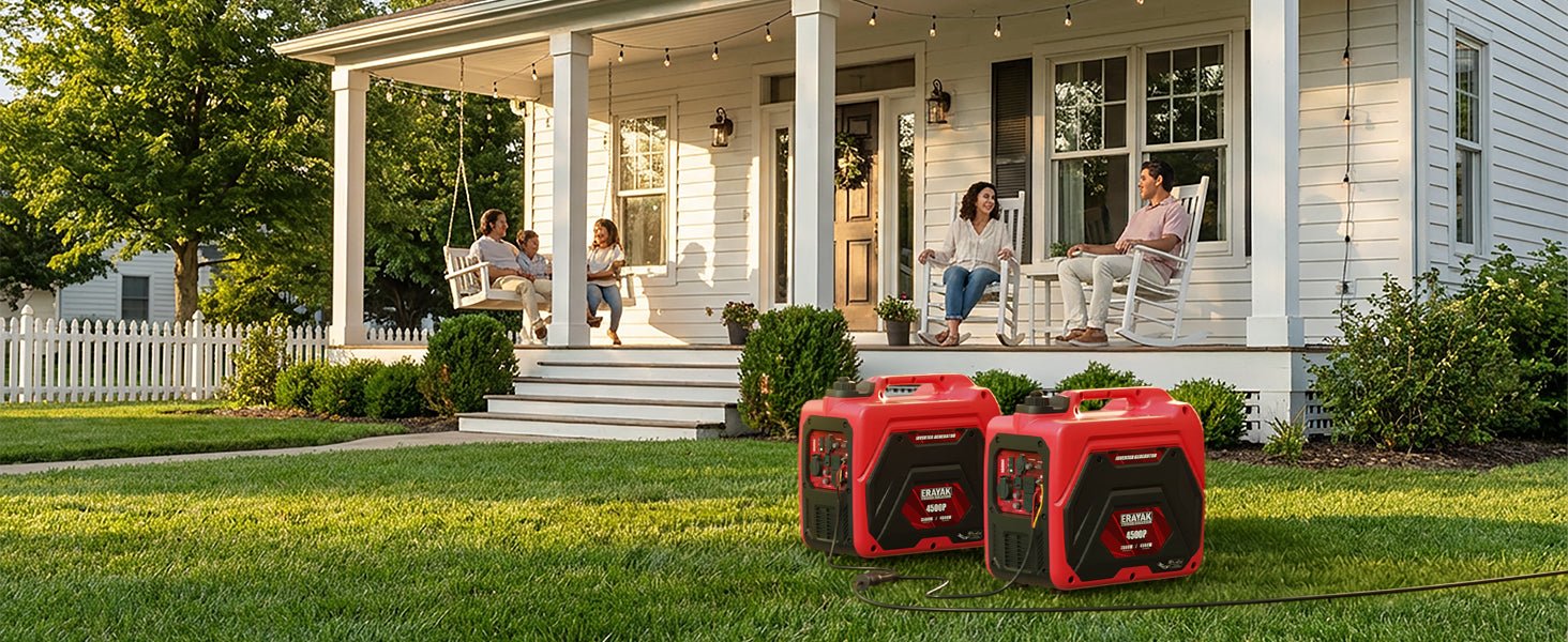 What Size Generator Do I Need? Inverter Generator Power Sizing Guide - Erayak Power