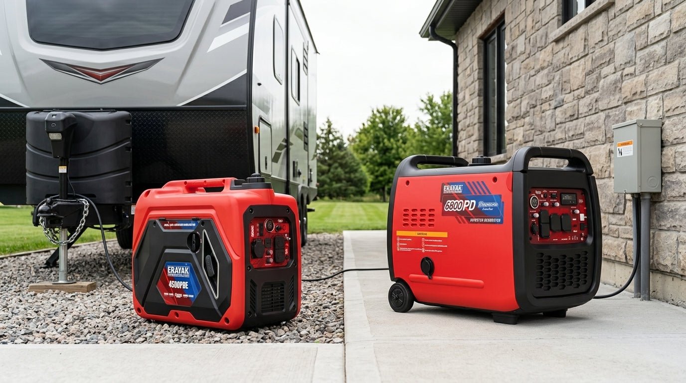 What Size Inverter Generator Do I Need? Wattage Chart - Erayak Power