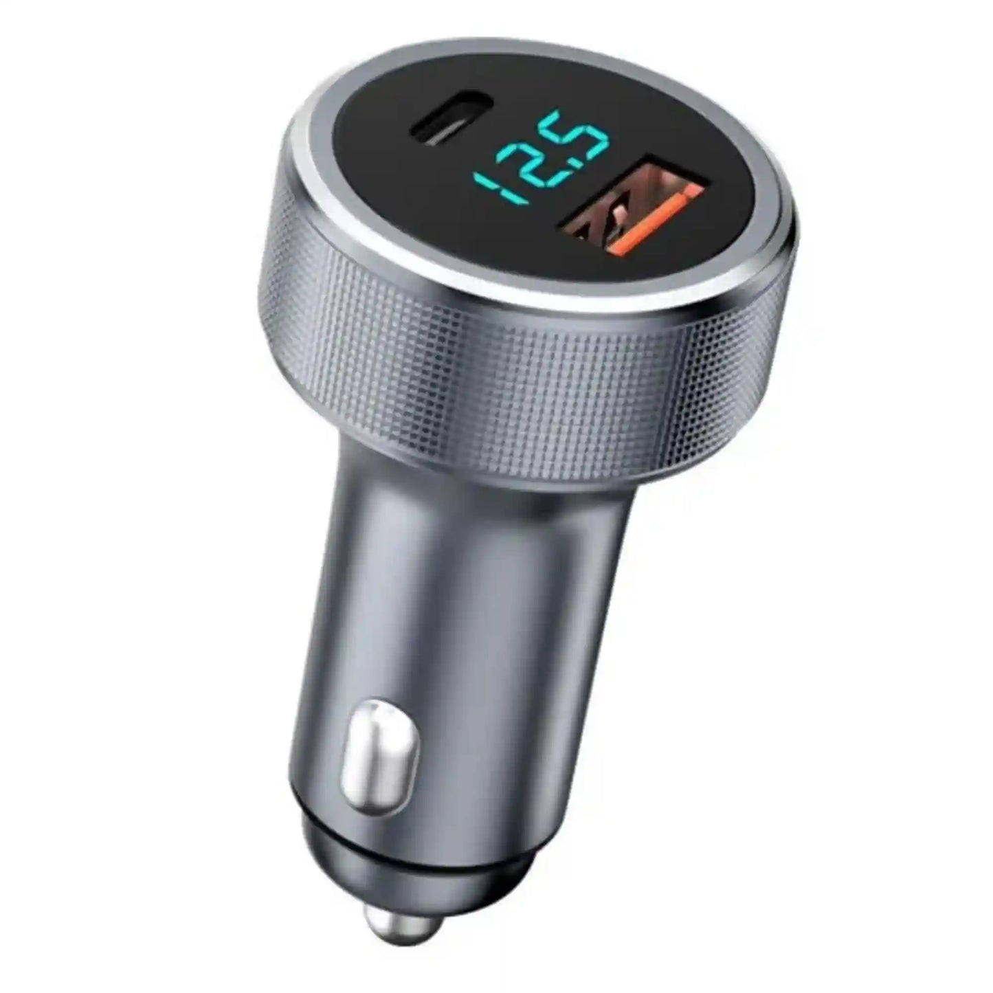 Erayak 54W USB C Car Charger, Car Cigarette Lighter, Dual Port Fast Charge Adapter with PD & QC3.0