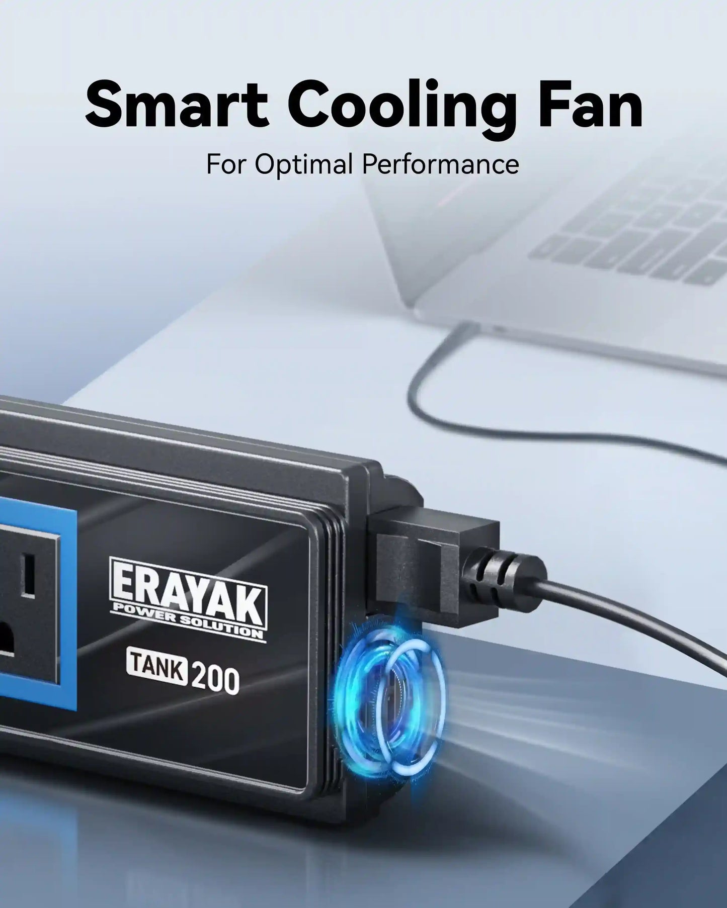Erayak 200W Car Power Inverter, Cigarette Lighter Adapter, AC Outlet in Car with Charger, 12V DC to 110V AC Converter