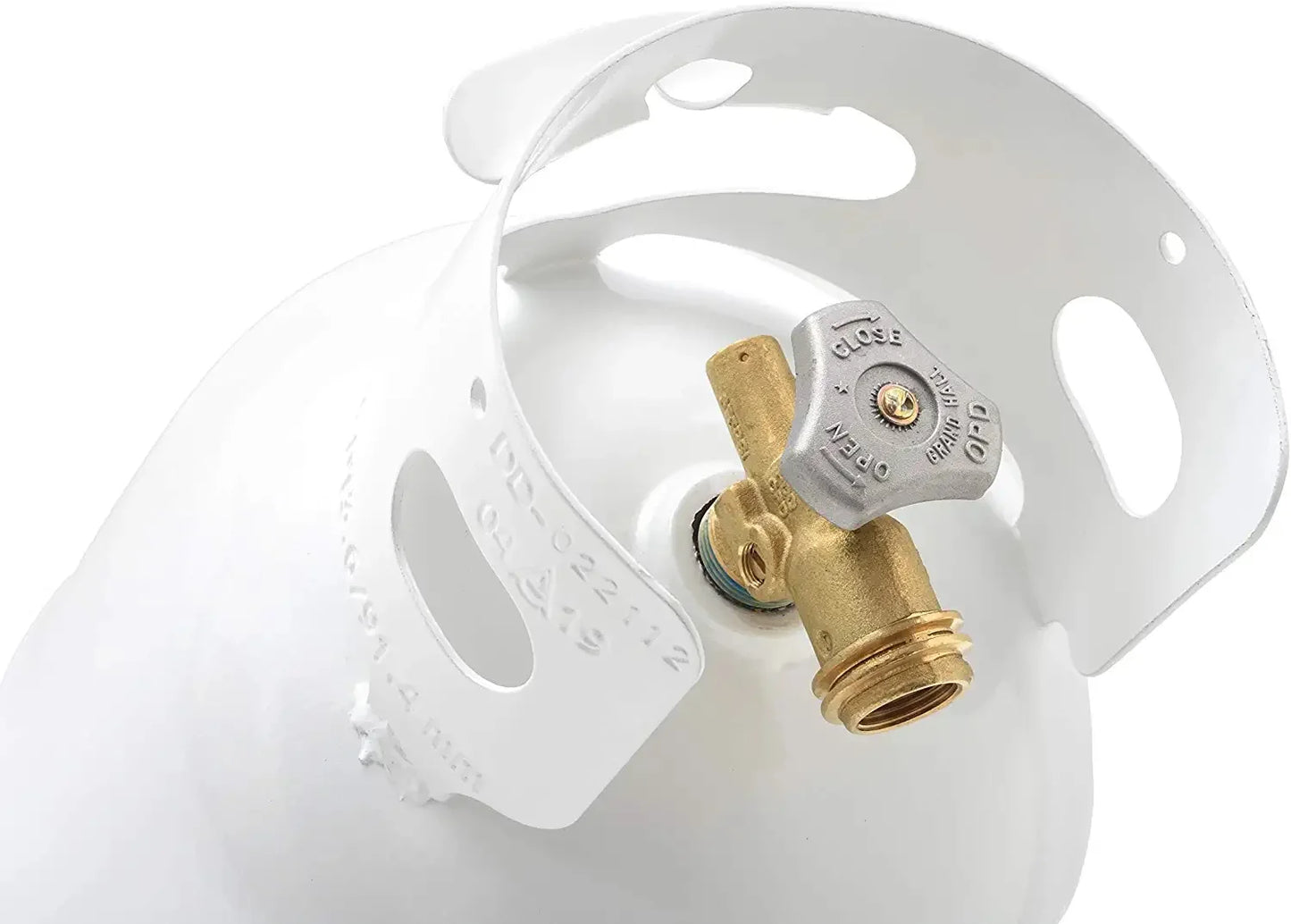 10LB Empty Steel Propane Tank LP Cylinder W/ Type1 OPD Valve, for Grills & Bbqs