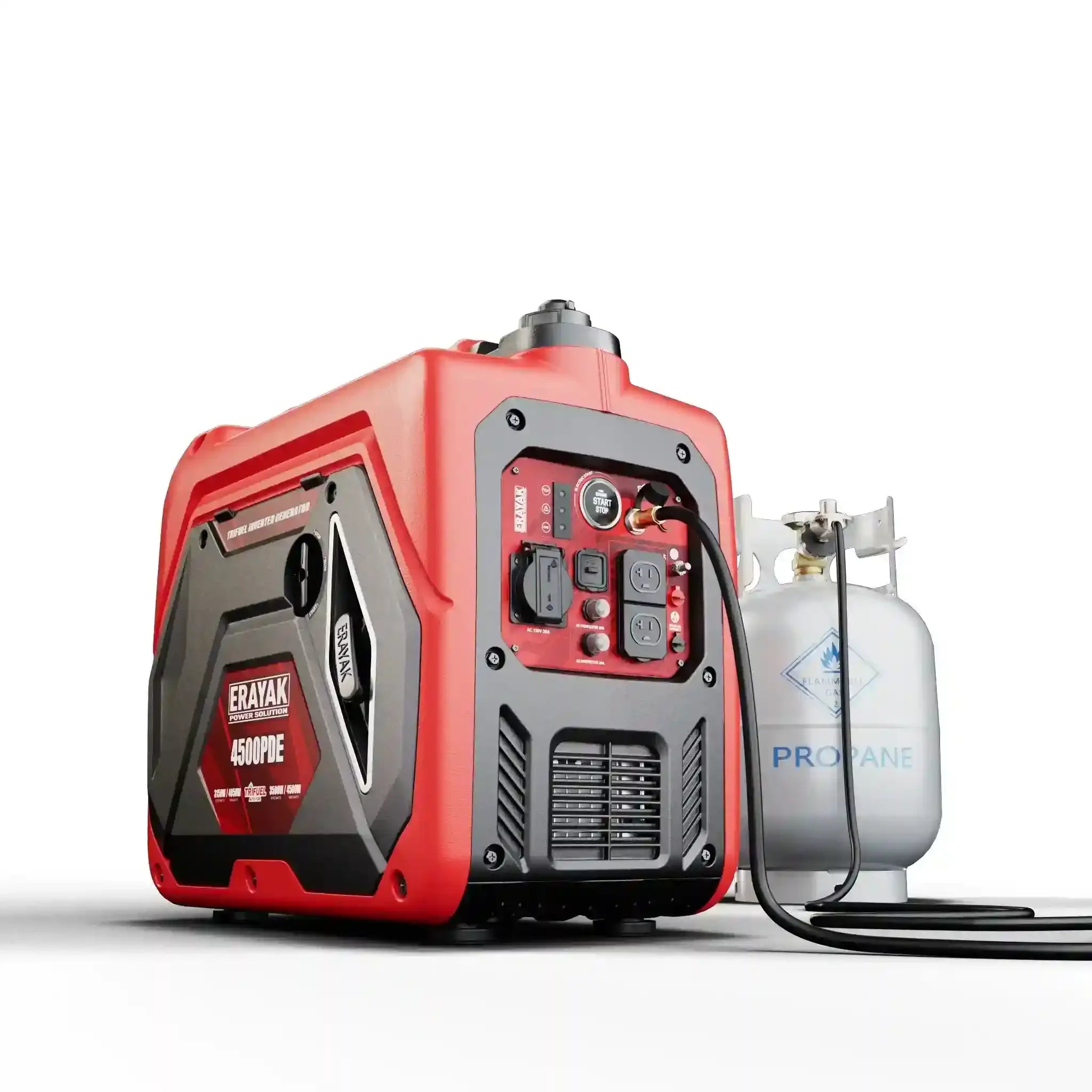 Certified Refurbished | Erayak 4500PD Inverter Generator – Factory Renewed, Same Reliable Power at a Lower Price - Erayak Power