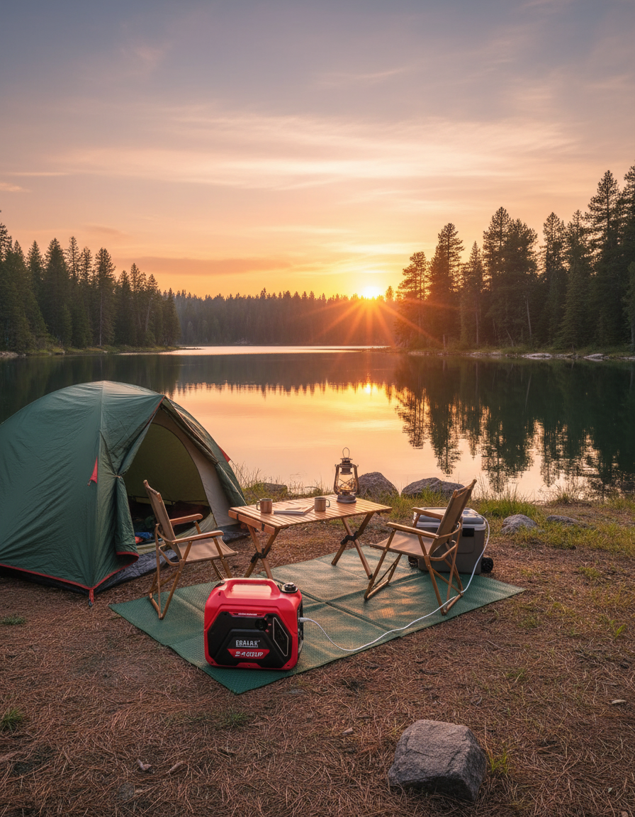 Erayak发电机露营横幅 - 16:9宽屏格式