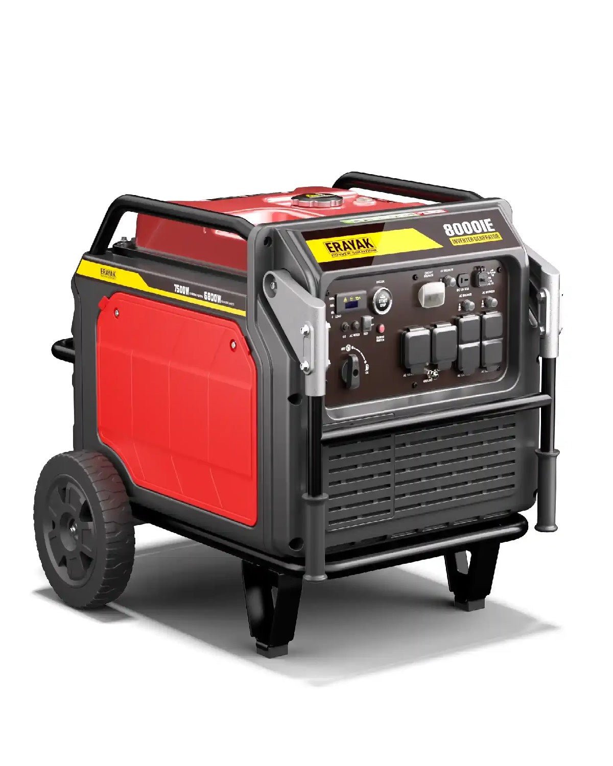 Erayak 8000W inverter generator with remote start and dual voltage output