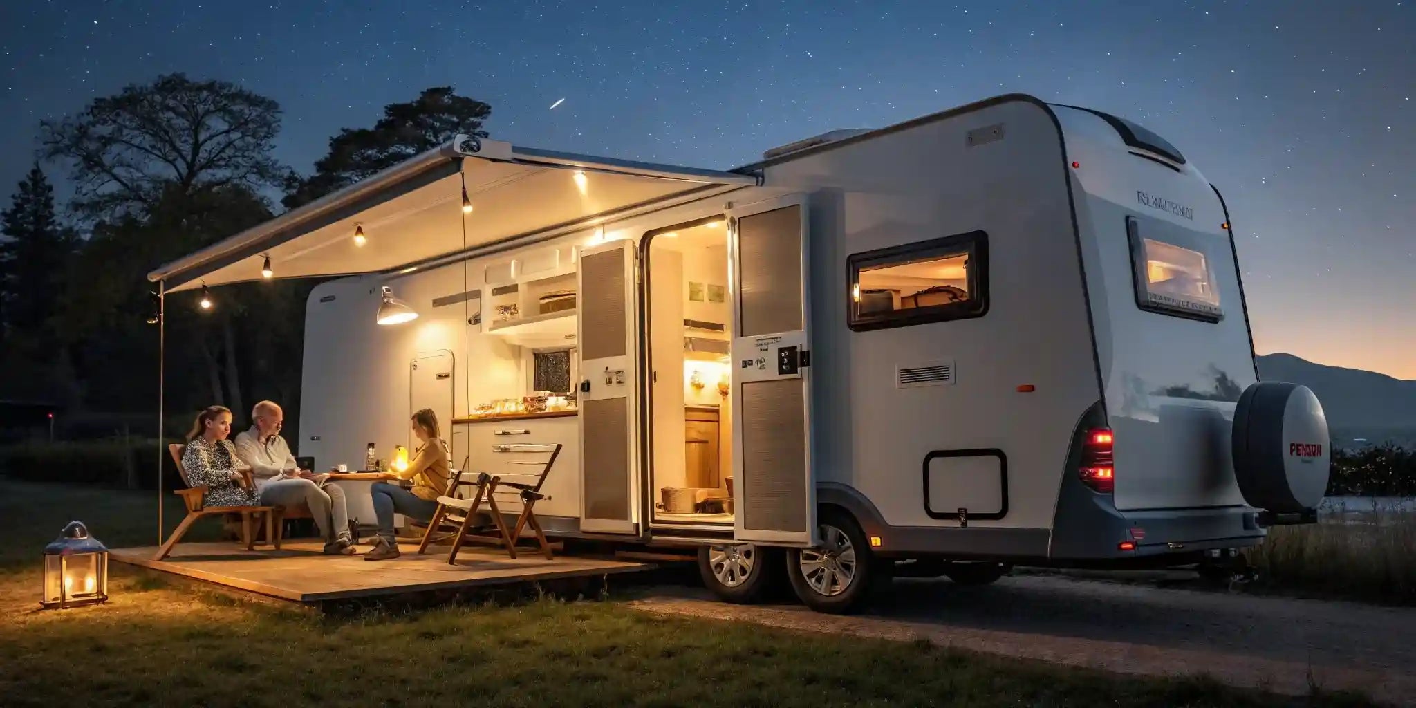 Benefits of Camping Trailers with Generators