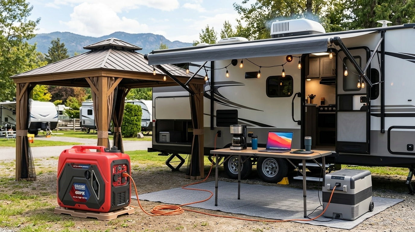Best 30 Amp Inverter Generator for RV Camping: How to Choose Quiet, RV-Ready Power