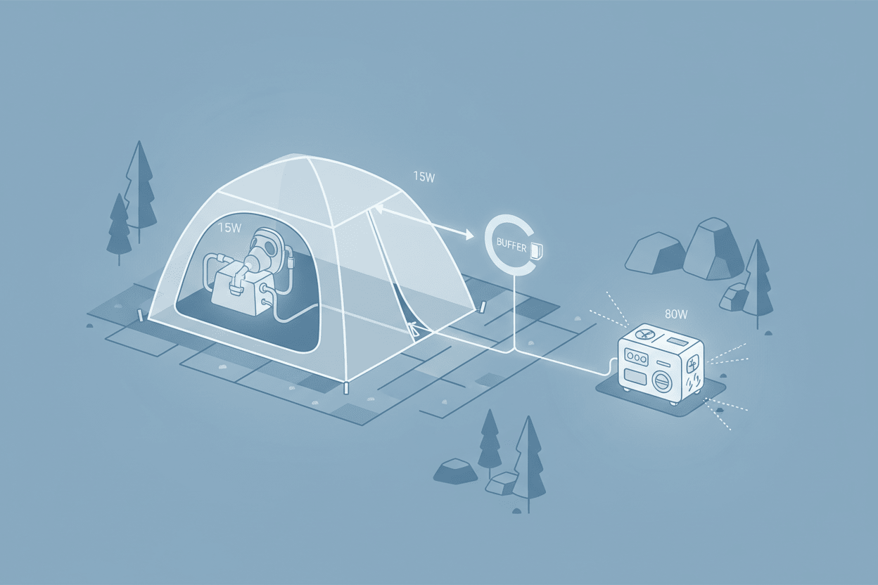 Can You Run a CPAP on a Camping Generator? - Erayak Power