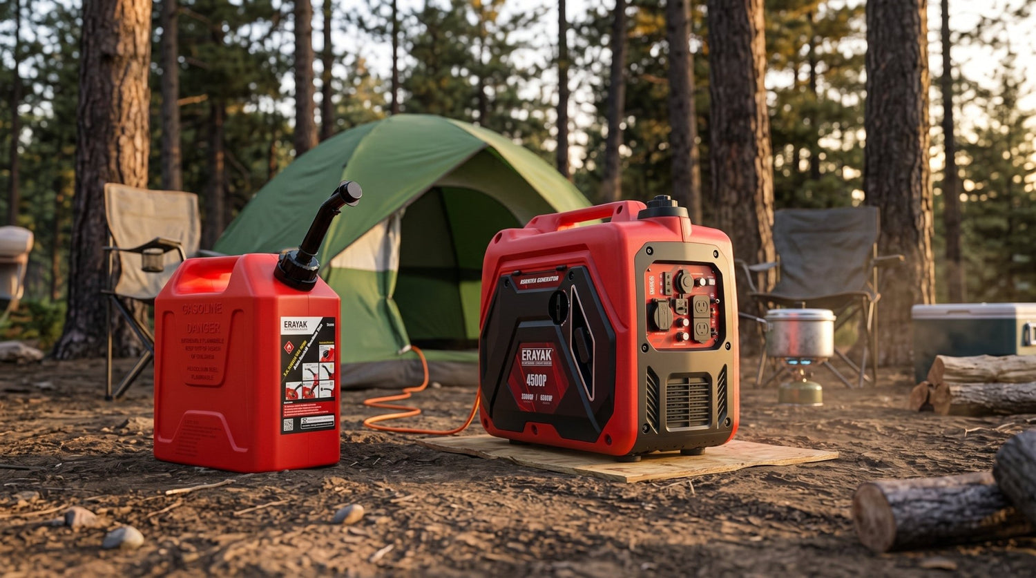 How Quiet Should a Camping Generator Be for a State Park? - Erayak Power