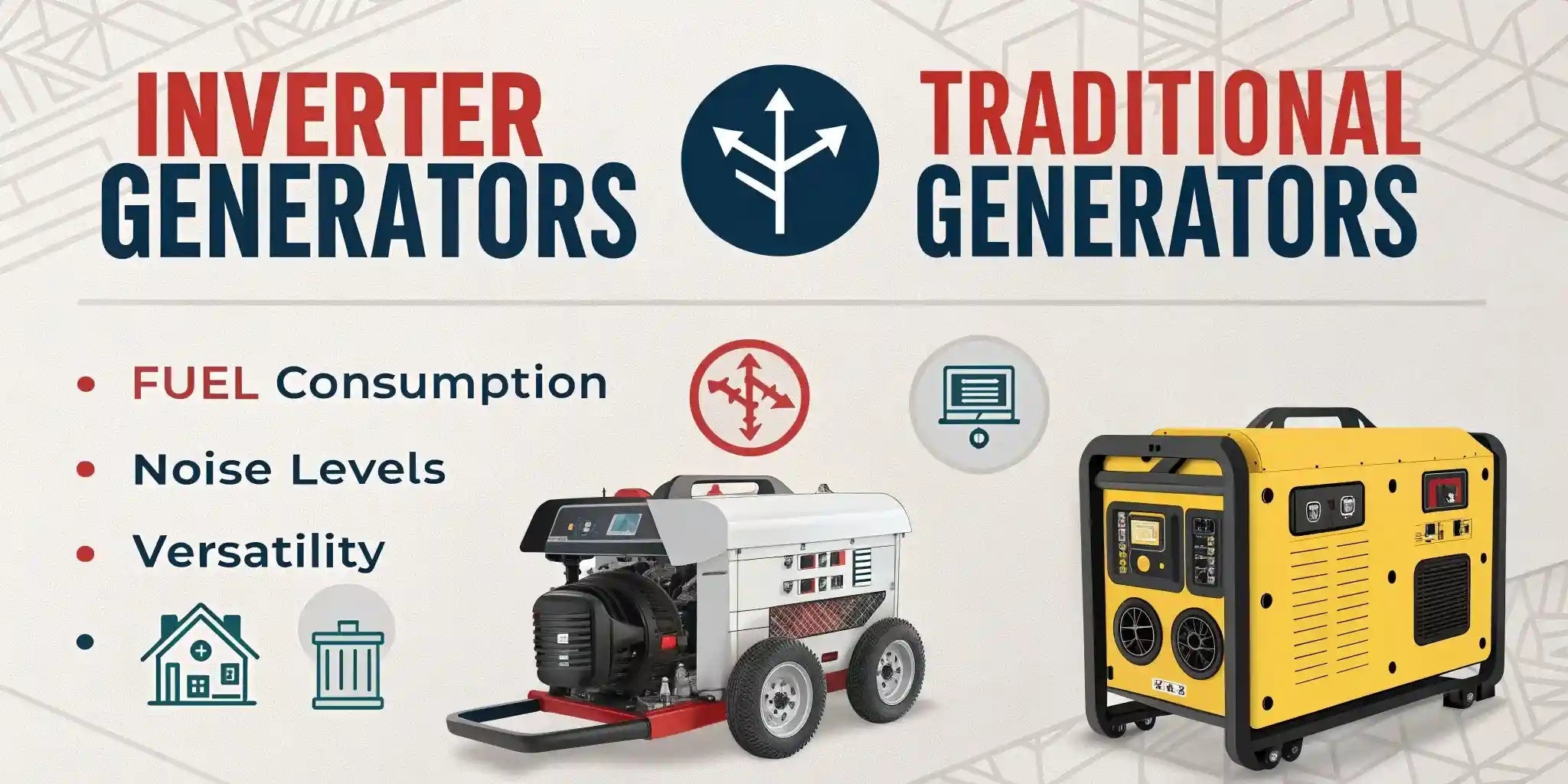Inverter Generator vs Generator: Key Differences Explained - Erayak Power