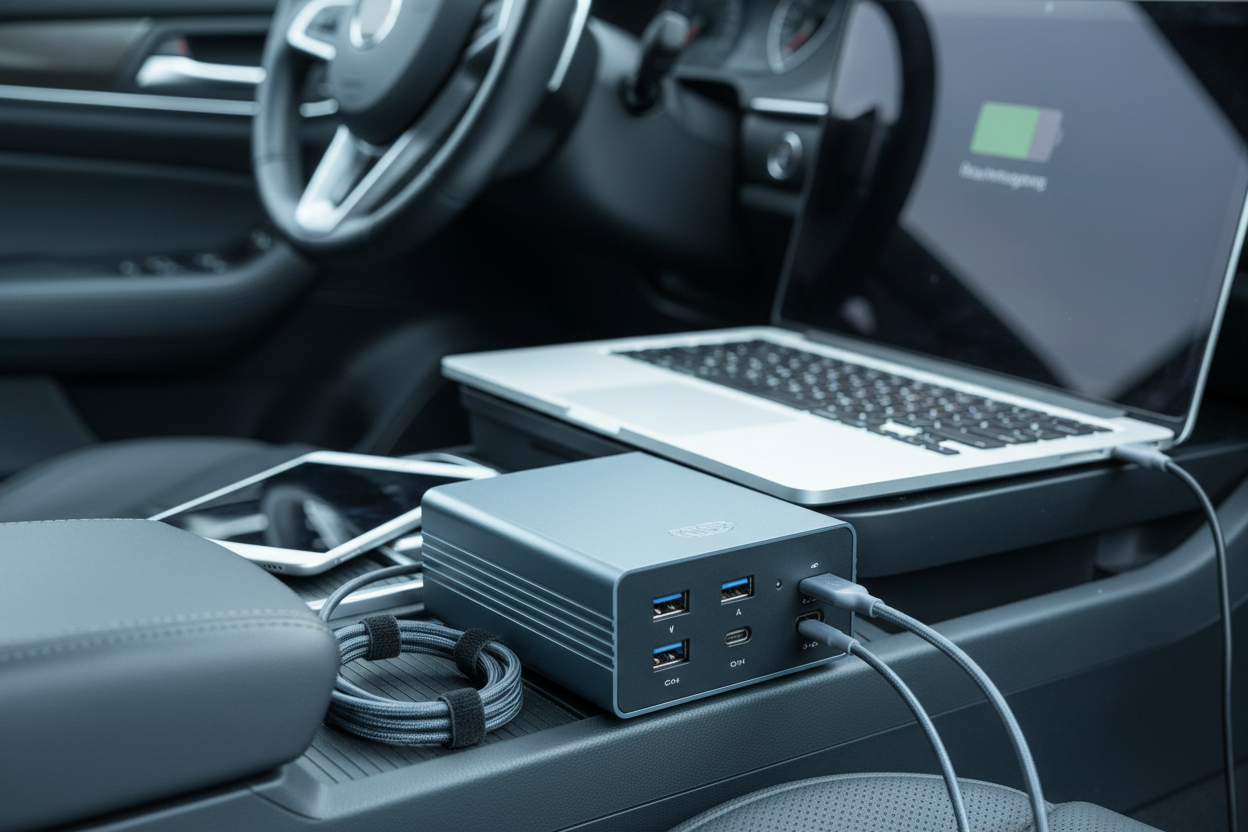 How to Charge Multiple Devices in the Car