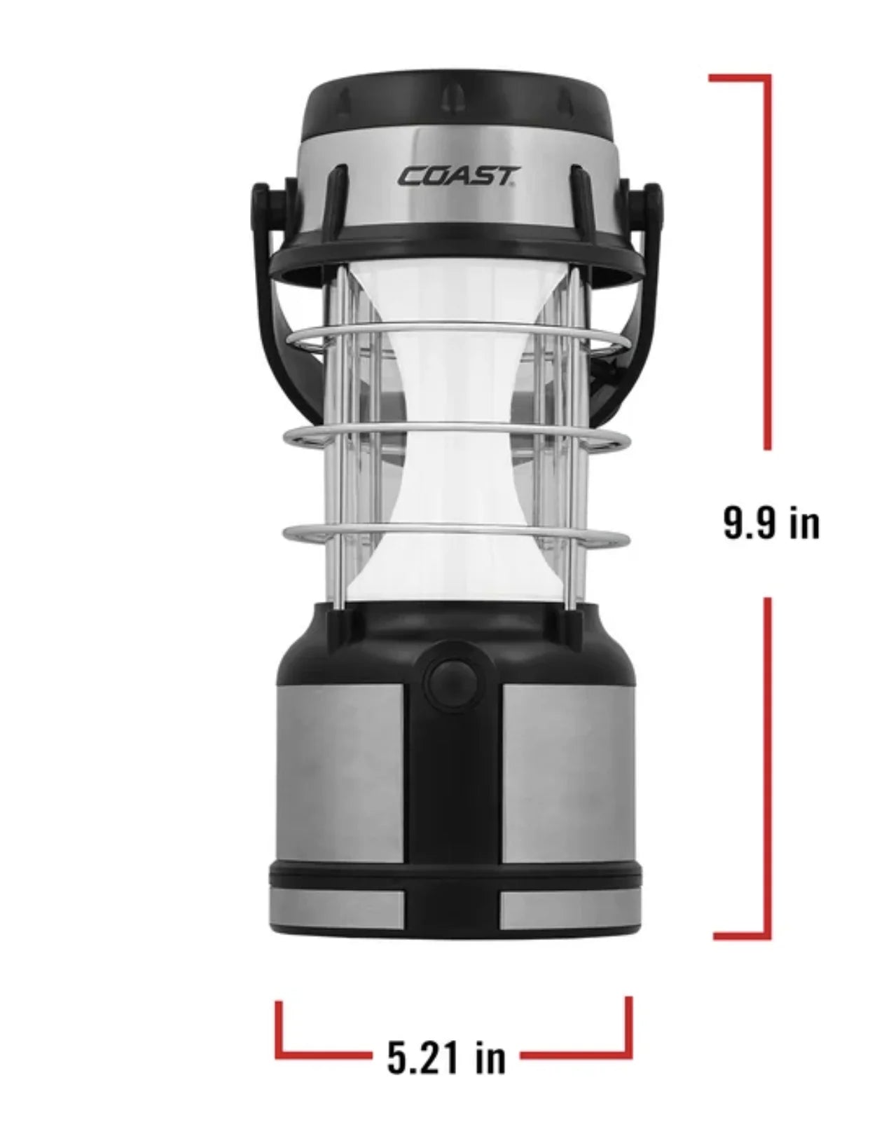 (2 Pack)  EAL18 LED Lantern – 460 Lumens, Dual Color (White & Red), 4 Light Modes, IP54 Rated