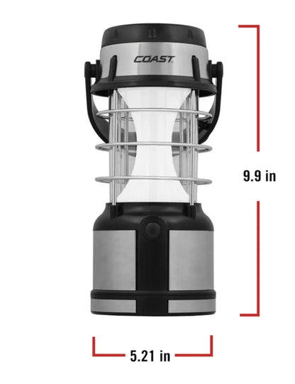 (2 Pack)  EAL18 LED Lantern – 460 Lumens, Dual Color (White & Red), 4 Light Modes, IP54 Rated