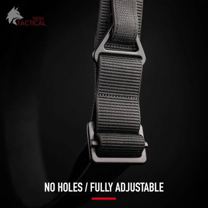 WOLF TACTICAL Everyday Riggers Belt - Tactical 1.75” Nylon Web Belt for CQB, CCW