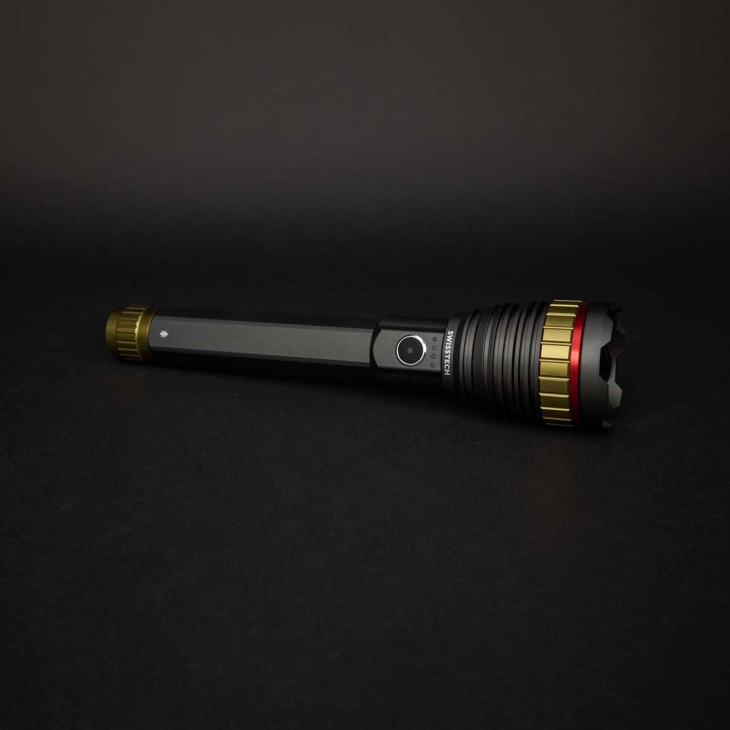 10,000 Lumen Rechargeable LED Flashlight with Power Bank, Waterproof for Camping