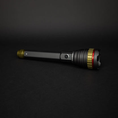 10,000 Lumen Rechargeable LED Flashlight with Power Bank, Waterproof for Camping