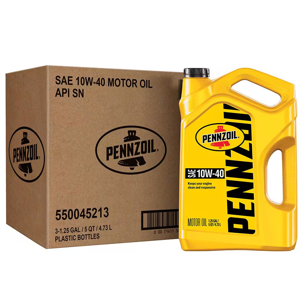 SAE 10W-40 Motor Oil 5 Qt.