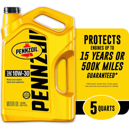 SAE 10W-30 Motor Oil 5 Qt.