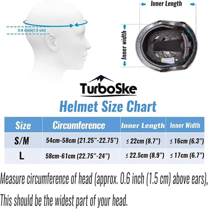Skateboard Helmet, Cpsc-Compliant Bike Helmet BMX Helmet Multi-Sport Helmet for Youth Men and Women