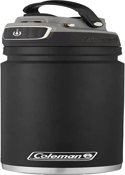 Coleman Autoseal Freeflow Stainless Steel Water Bottle, Black, 24Oz