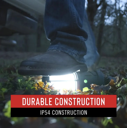 (2 Pack)  EAL18 LED Lantern – 460 Lumens, Dual Color (White & Red), 4 Light Modes, IP54 Rated