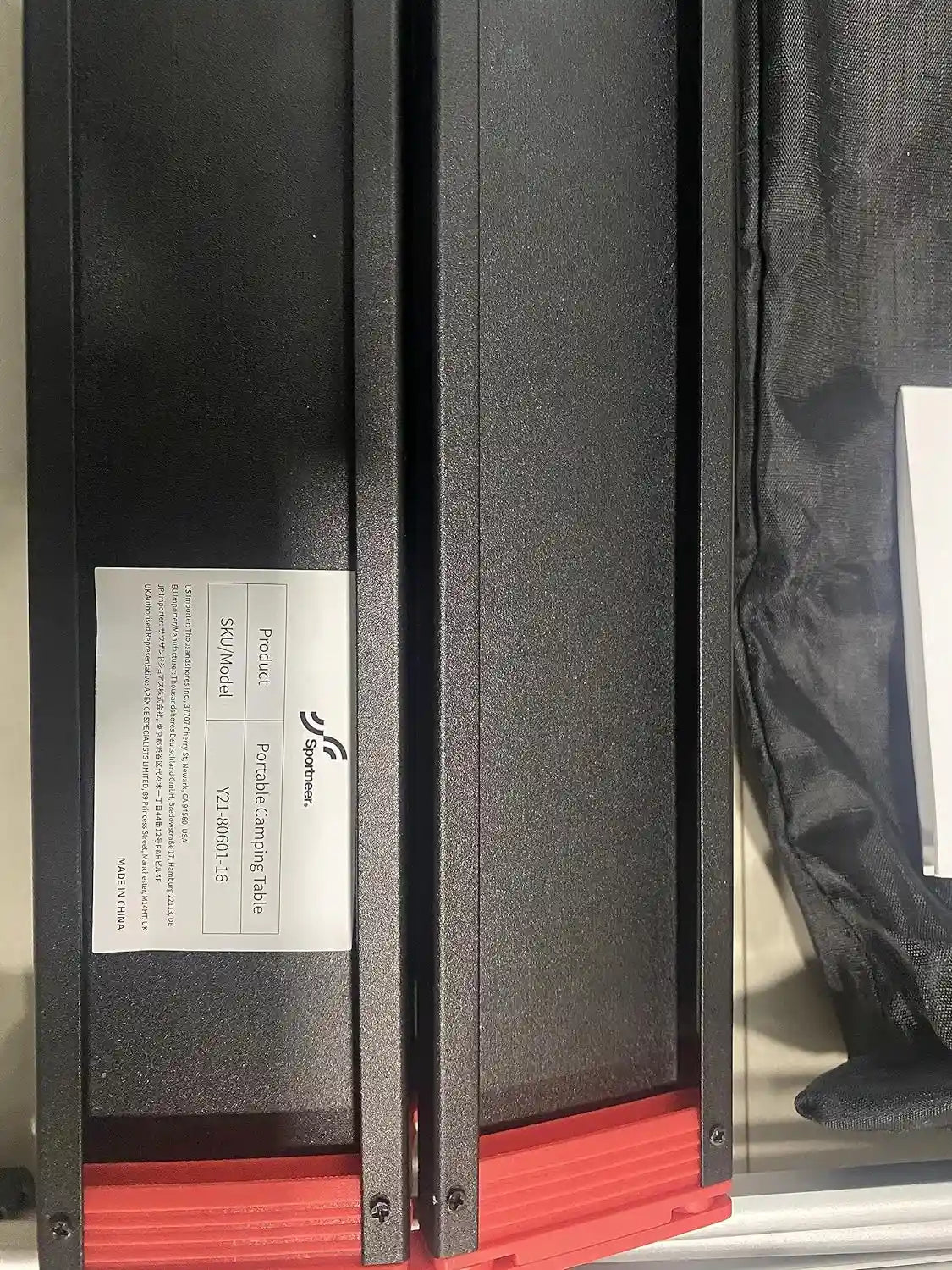 Sportneer Camping Table, Camping Tables That Fold up Lightweight Camp Table Portable Table Foldable Aluminum Folding Camp Table for Camping Picnic Backpacking Beach BBQ Cooking