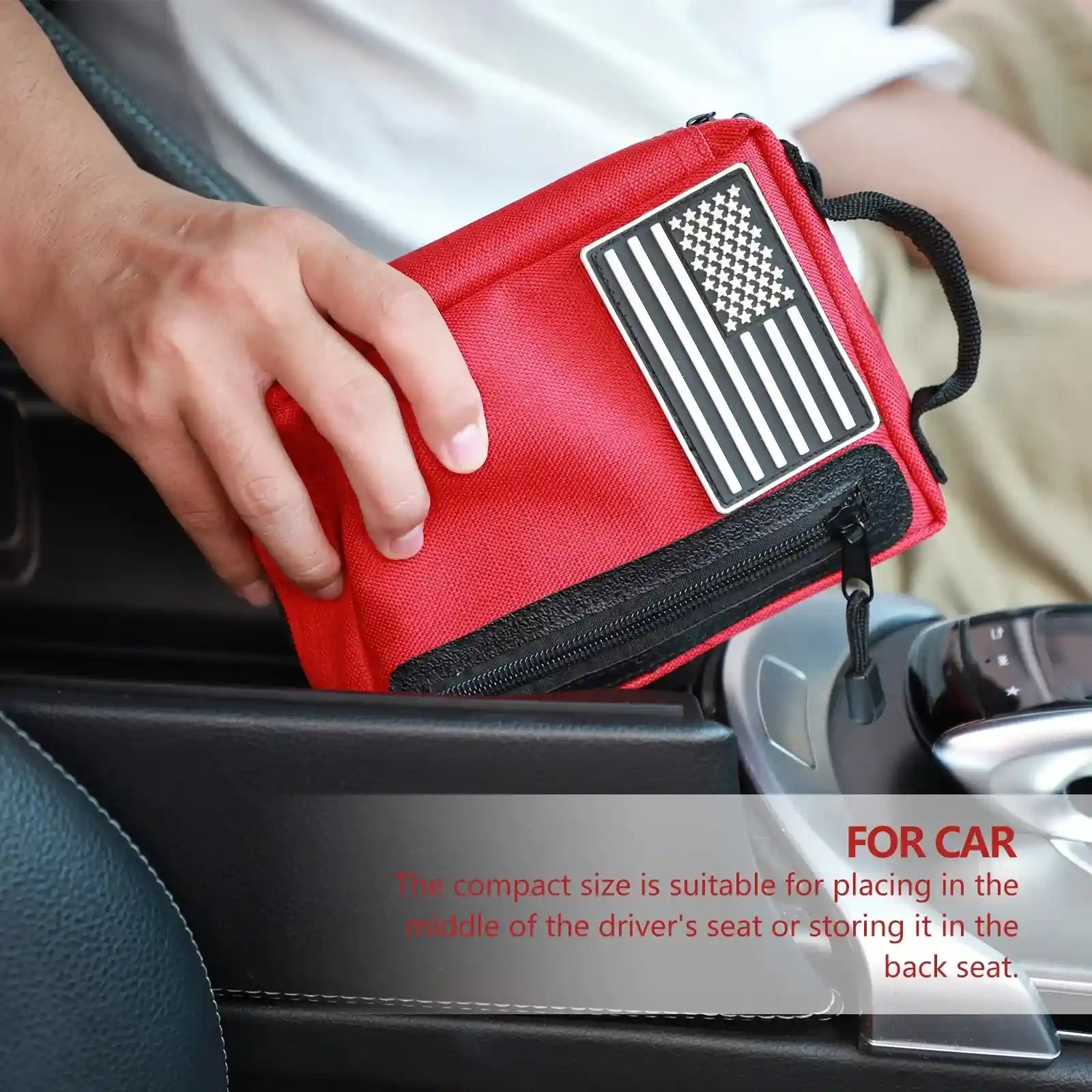 KITGO First Aid Kits, Premium Emergency Kits, Compartments for Home, Office, 103 Piece Set