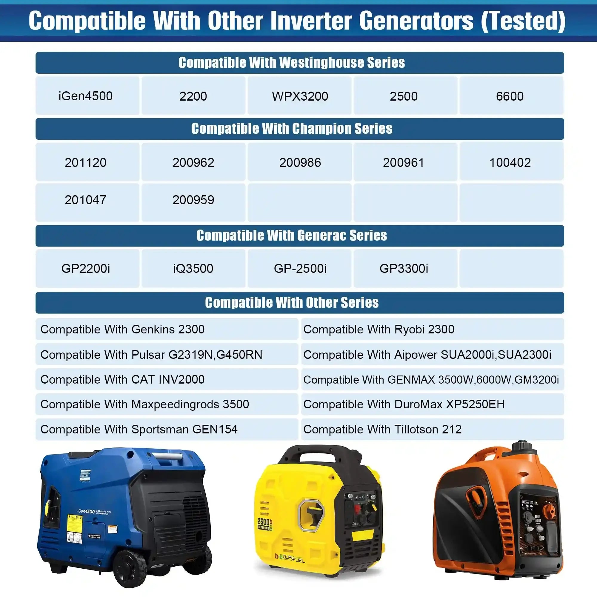 Dreyoo Replacement for 55201 Magnetic Oil Dipstick for Inverter Generator Compatible with Wen/Predator, Aluminum Generator Magnetic Oil Dipstick with O Ring, Silver, 2 Pcs