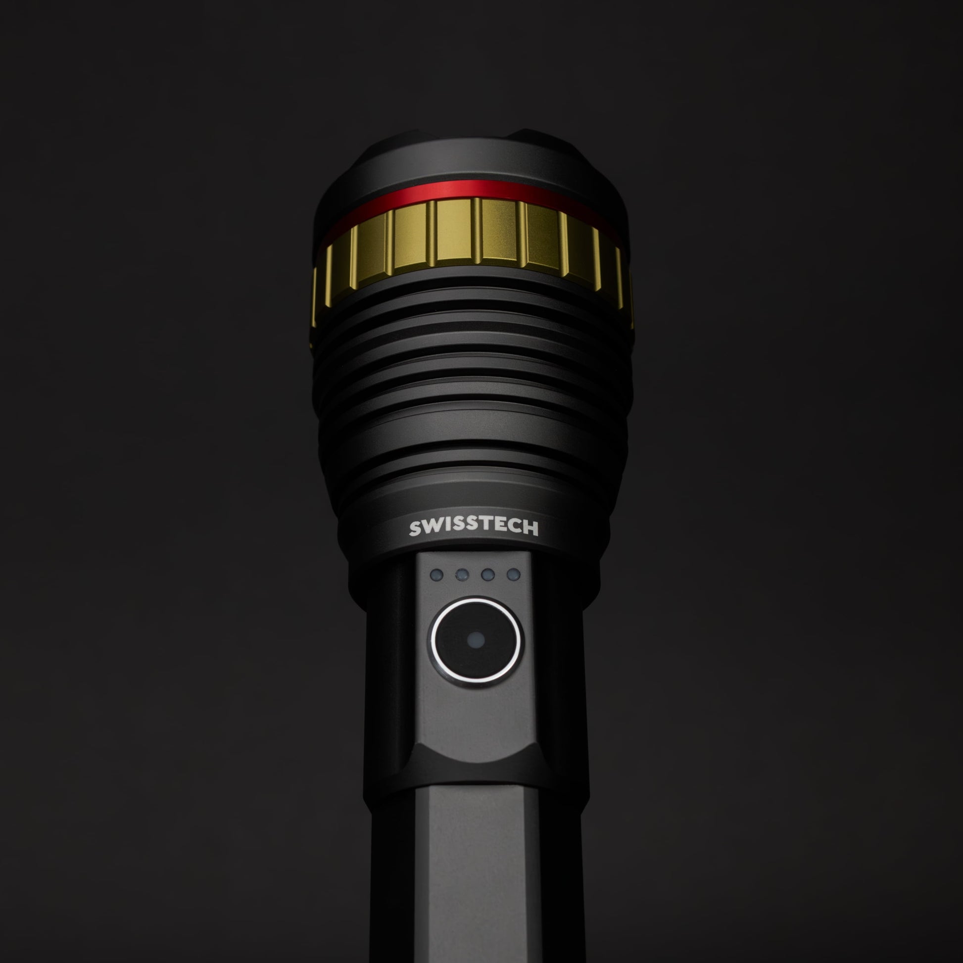 10,000 Lumen Rechargeable LED Flashlight with Power Bank, Waterproof for Camping