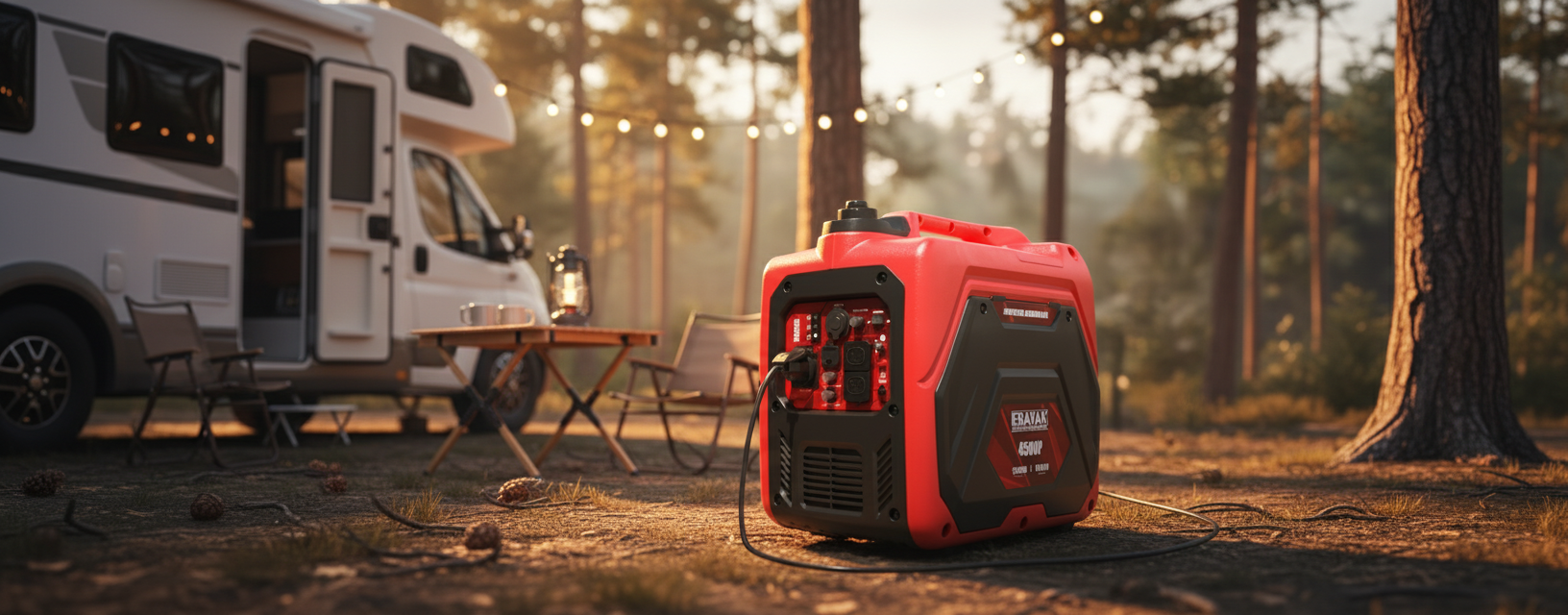 房车露营场景发电机