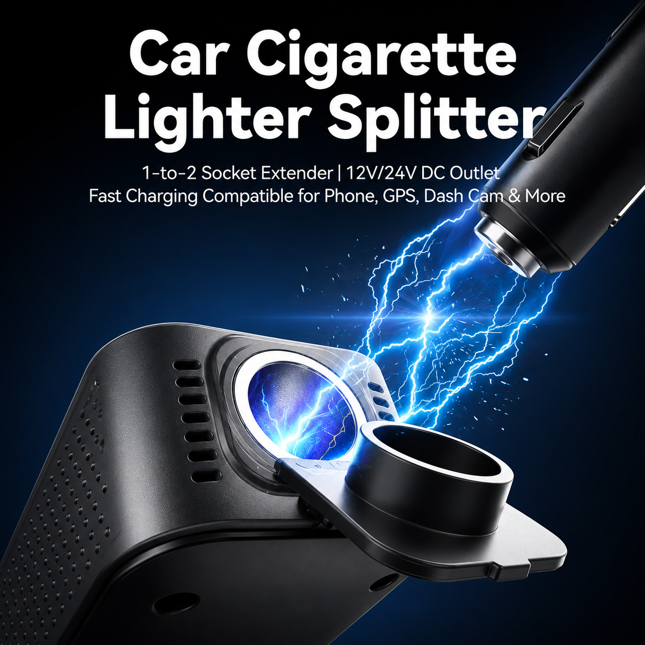 ERAYAK 150W Car Power Inverter - 3 AC Outlets, USB-C & USB-A Fast Charging