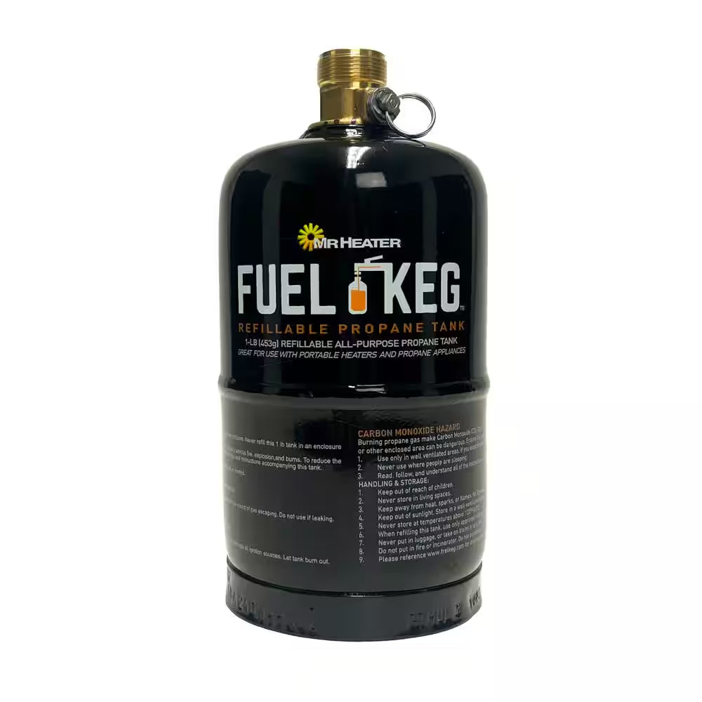 Fuel Keg - 16 Oz. Refillable Propane Tank