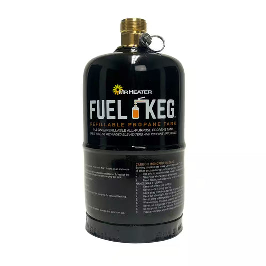 Fuel Keg - 16 Oz. Refillable Propane Tank