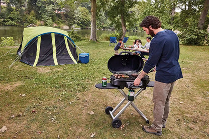 Roadtrip 285 Portable Stand-Up Propane Grill with 3 Adjustable Burners & Instastart Ignition, 20,000 Btus of Power for Outdoor Cooking, Camping, Tailgating, Grilling, Bbqs, & More