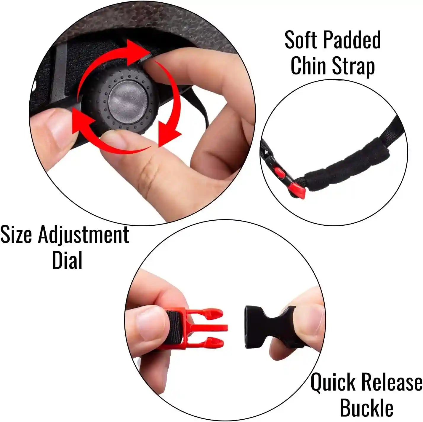 Skateboard Helmet, Cpsc-Compliant Bike Helmet BMX Helmet Multi-Sport Helmet for Youth Men and Women