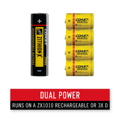 (2 Pack)  EAL18 LED Lantern – 460 Lumens, Dual Color (White & Red), 4 Light Modes, IP54 Rated