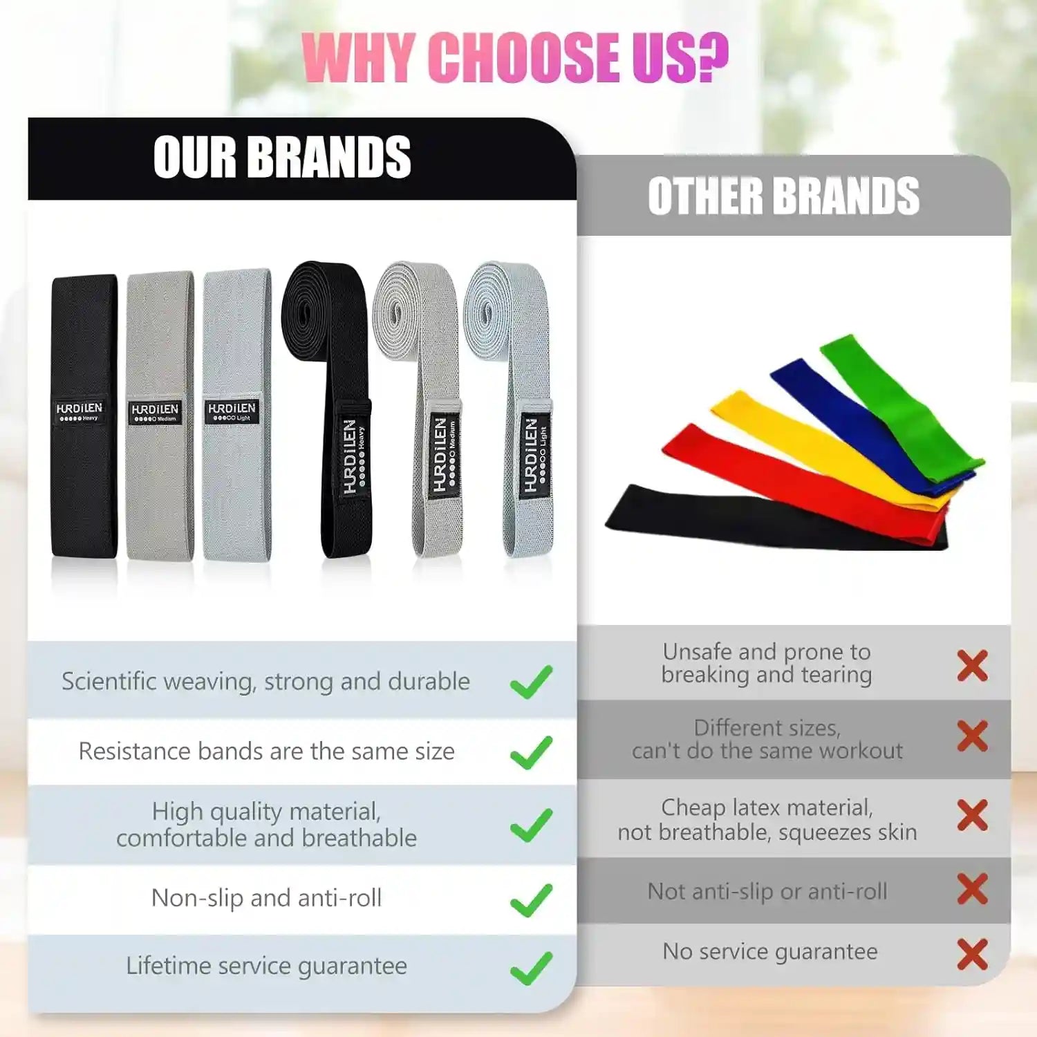 Resistance Bands for Working Out Set, 3 Pcs Pull up Bands and 3 Pcs Assistance Bands with Door Anchor for Legs, Glutes, Hip, Fabric Loop Bands Workout Bands Resistance for Gym, Home, Office