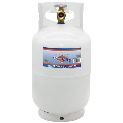 10LB Empty Steel Propane Tank LP Cylinder W/ Type1 OPD Valve, for Grills & Bbqs