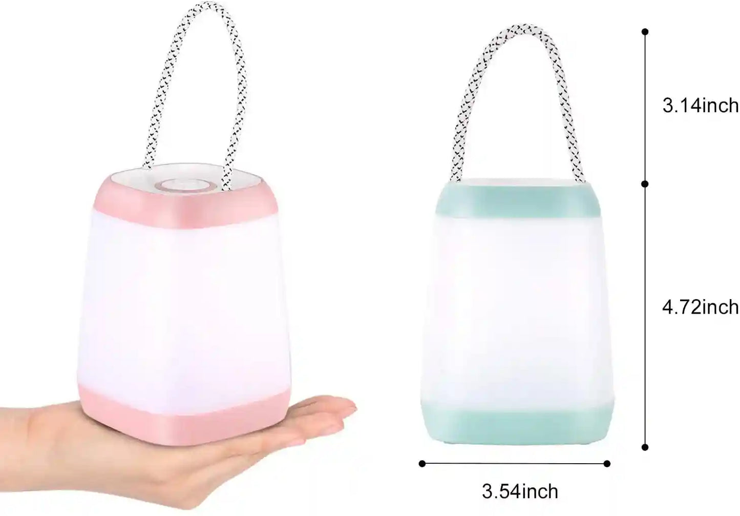 3 Modes Battery Powered Portable LED Tent Lantern