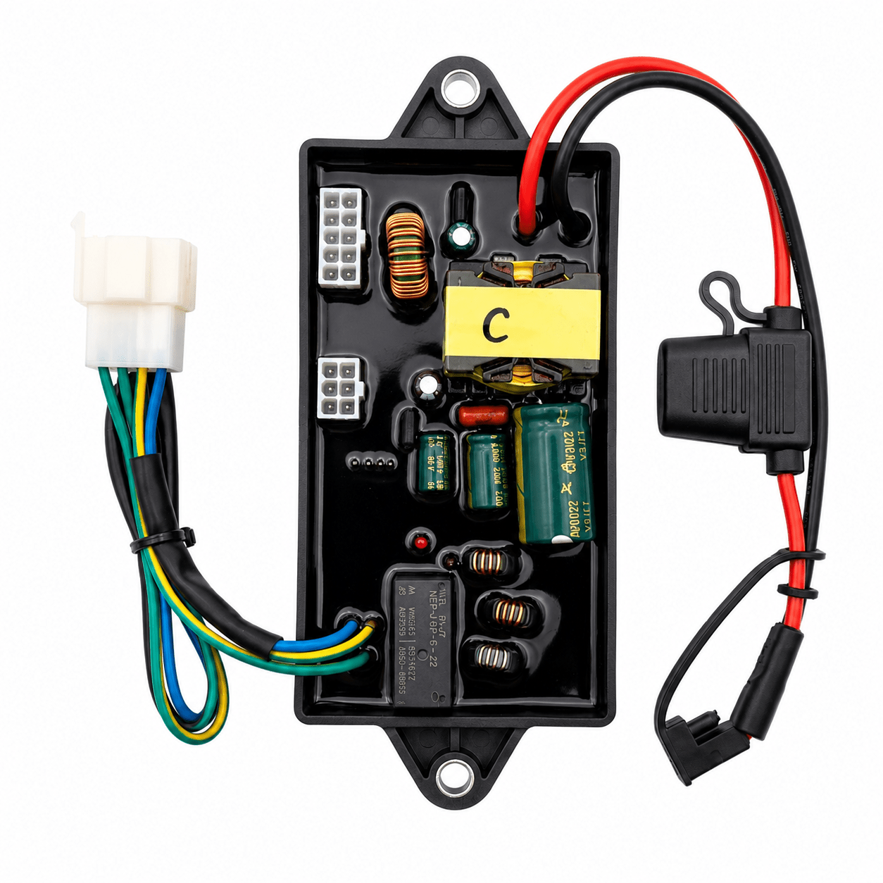 ERAYAK 4500PDE AVR Voltage Regulator Module Replacement for 4500W Inverter Generator – OEM Generator Control Module Assembly - Erayak Power - 