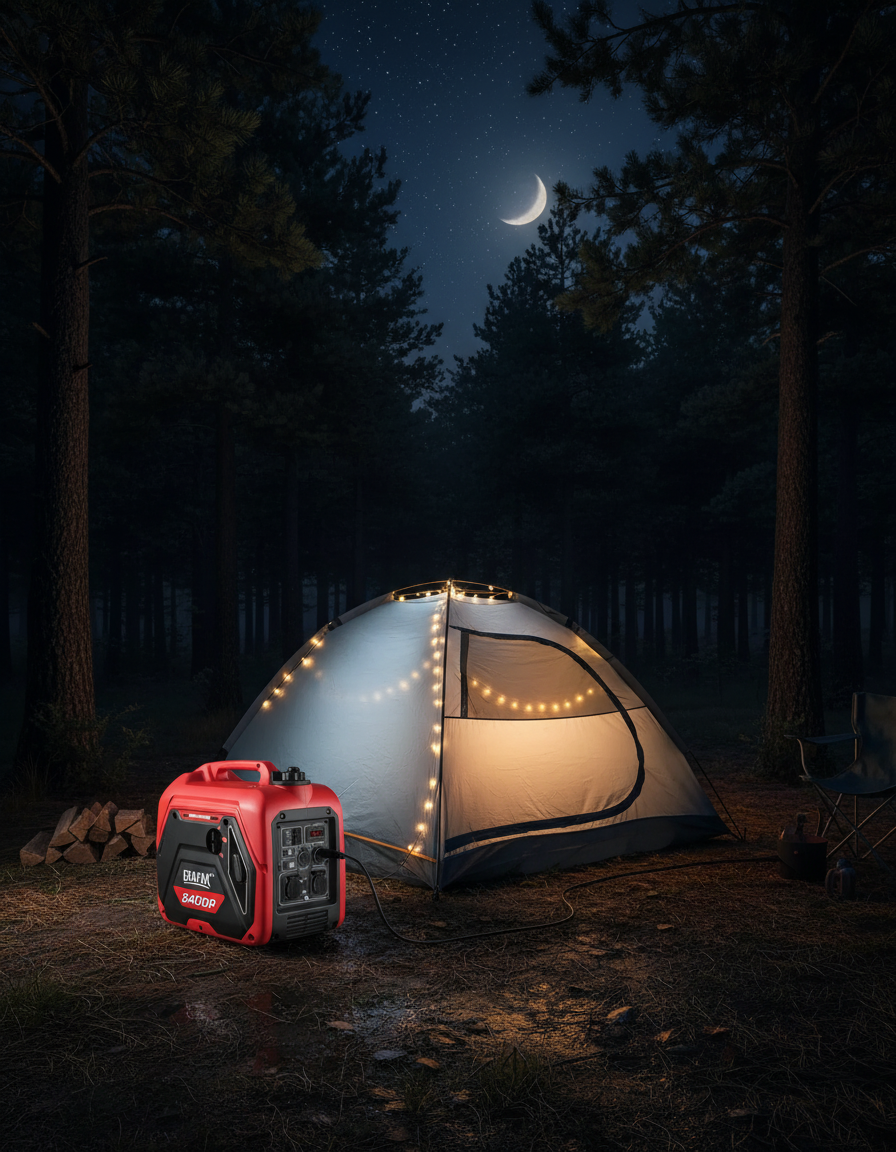 Erayak Generator Nighttime Camping - Long Duration Power