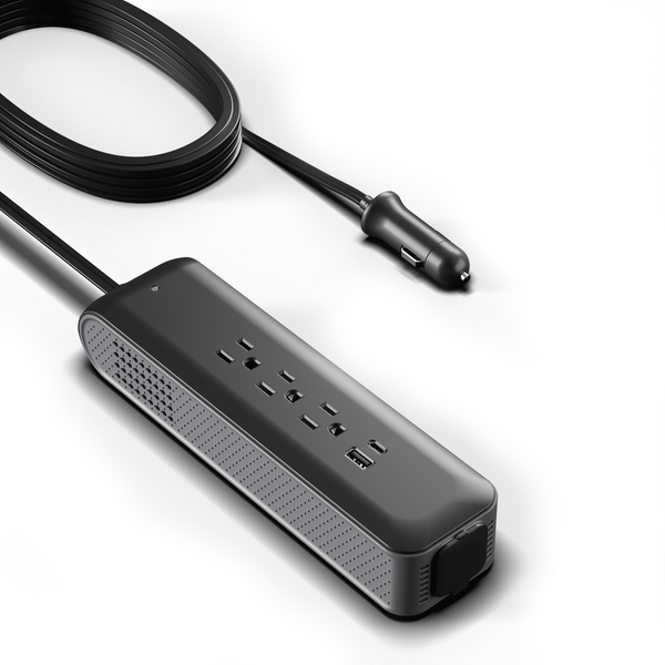 ERAYAK TANK150 Cigarette Lighter Adapter with 3 AC Outlets, USB-C, USB-A & Extra 12V Socket - Erayak Power - Car charger - EK-TANK150