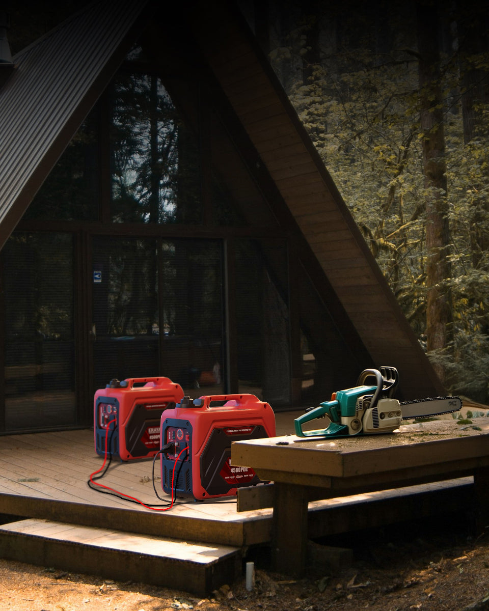 erayak 4500 watt inverter generator parallel