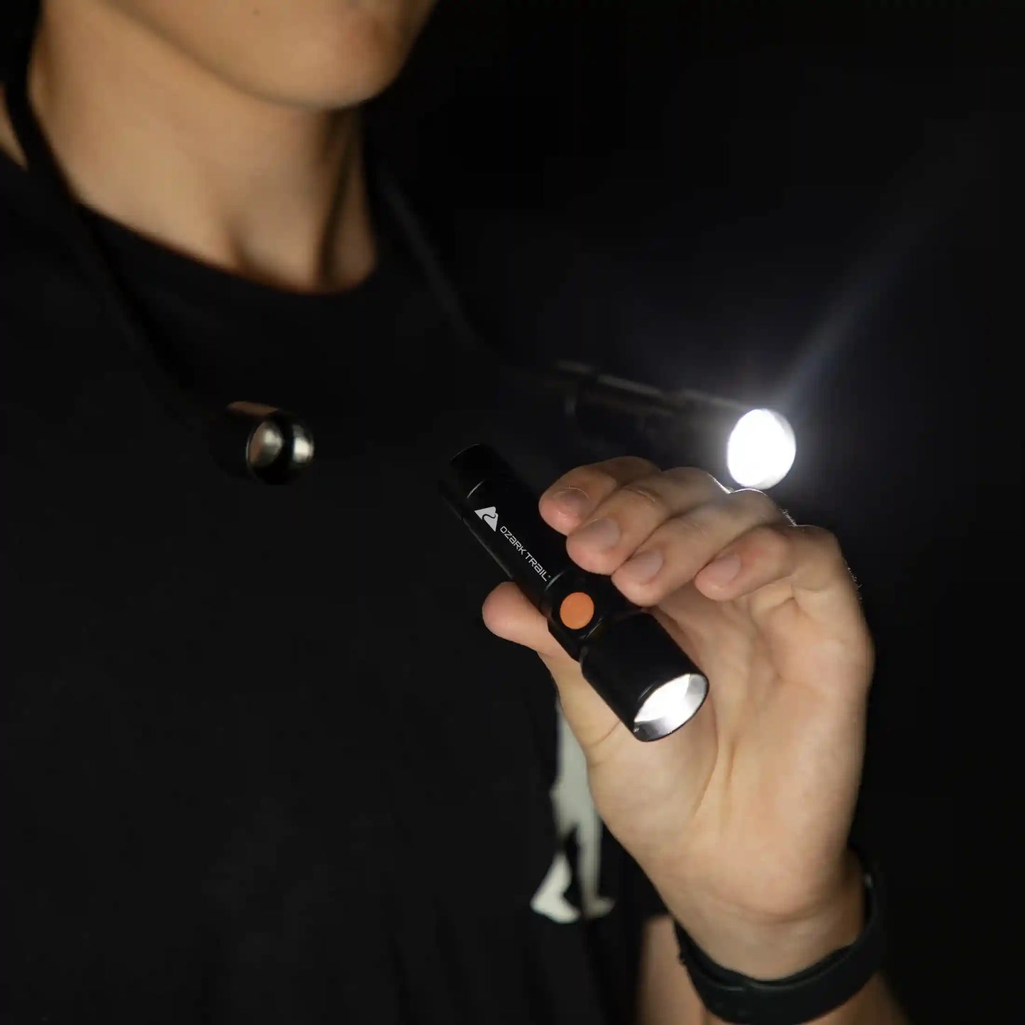 500 Lumen Rechargeable Neck Light – Hands-Free, Adjustable & Durable for Outdoor & Work Use